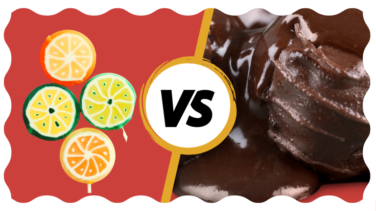 Are Chocolate and Candy the same?