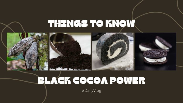 Black cocoa powder: The Reasons you should use