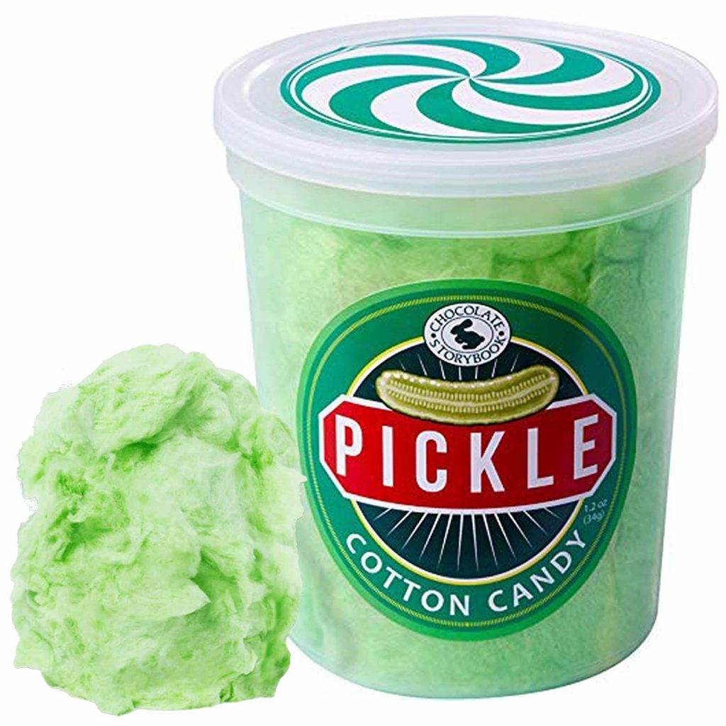 Pickle Flavored Cotton Candy