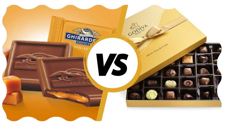 Godiva and Ghirardelli: Comparison between those brands